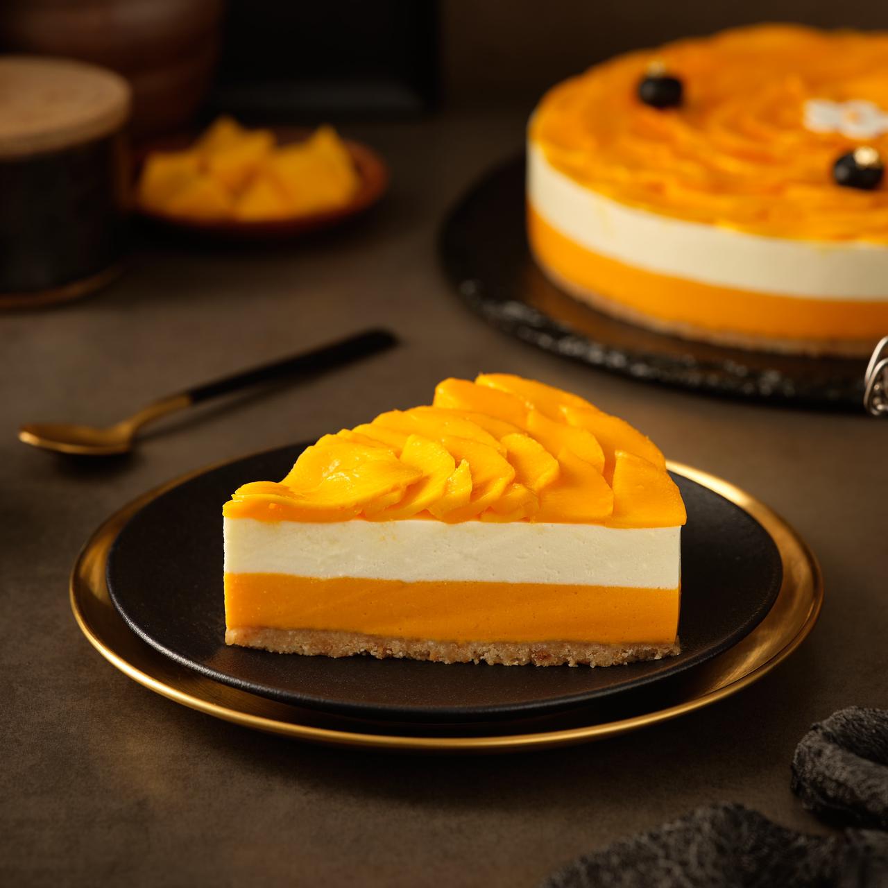 Mango Cheesecake (Eggless) - Amintiri