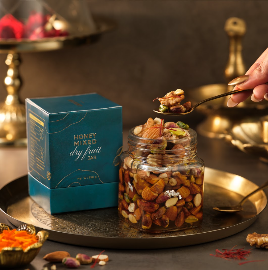 Honey Mixed Dry Fruit Jar