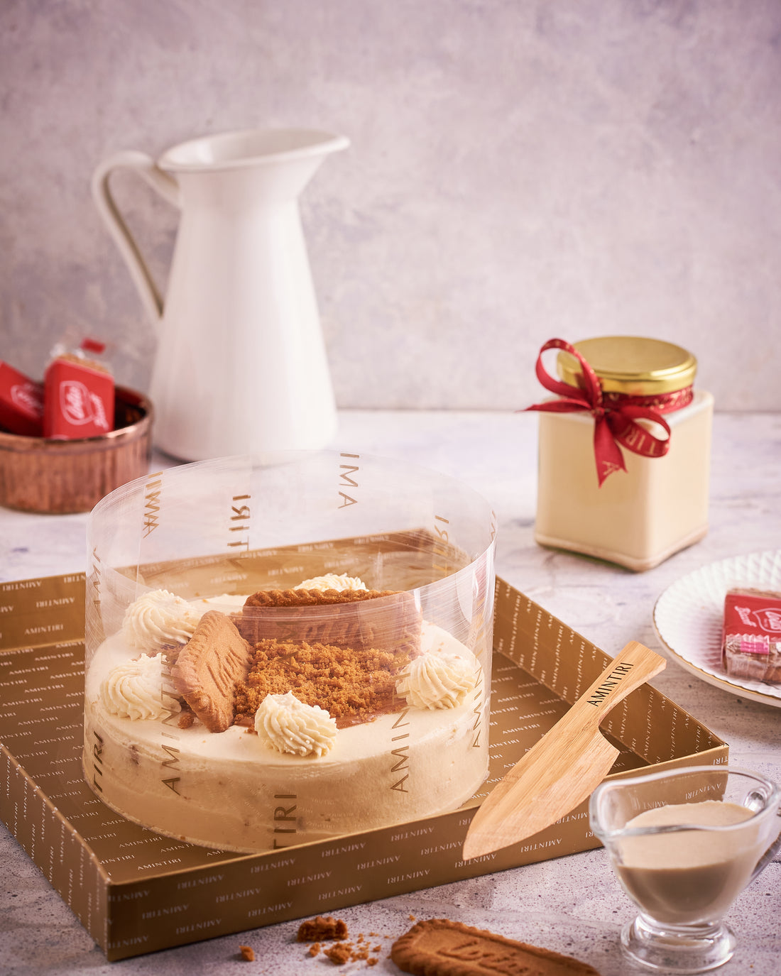 Lotus Biscoff Pull me Up  Cake (eggless) - Amintiri - Amintiri Bangalore