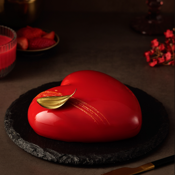 Nutella and Fresh Strawberry Entremet