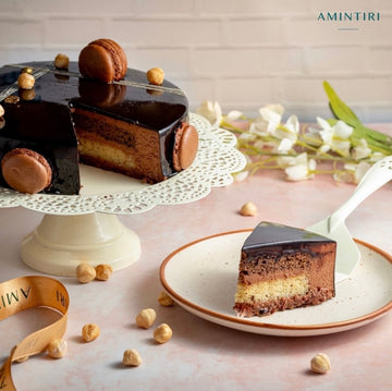 Black Satin Entremet (Chocolate Mousse Cake) - Amintiri