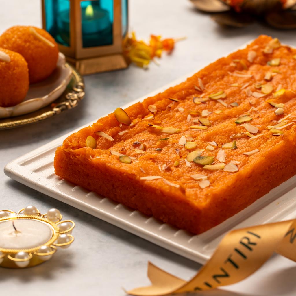 Motichur Laddu Loaf  (Eggless) - Amintiri