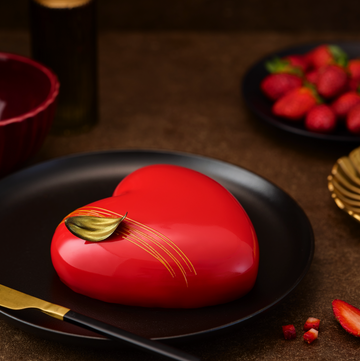 Nutella and Fresh Strawberry Entremet