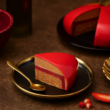 Nutella and Fresh Strawberry Entremet