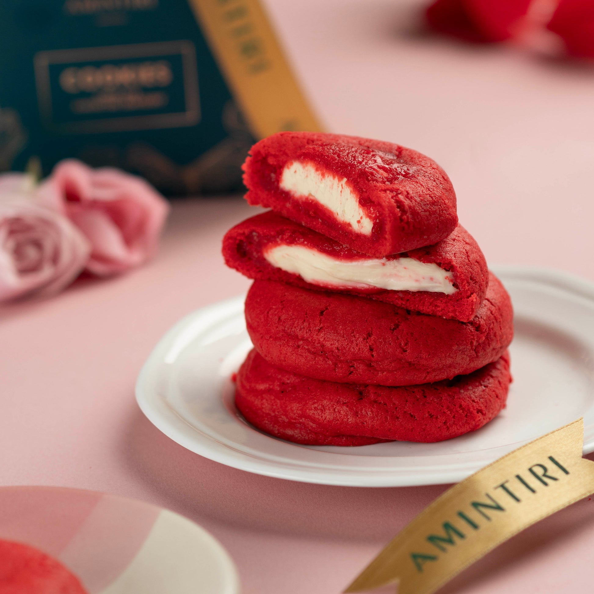 Valentines special Cream Cheese cookies - Amintiri