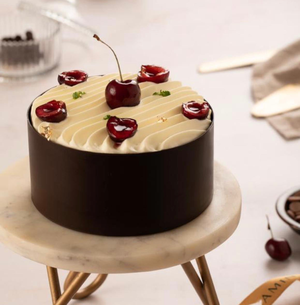 Chocolate Ribbion Cake, 24x7 Home delivery of Cake in Heritage City, Gurgaon