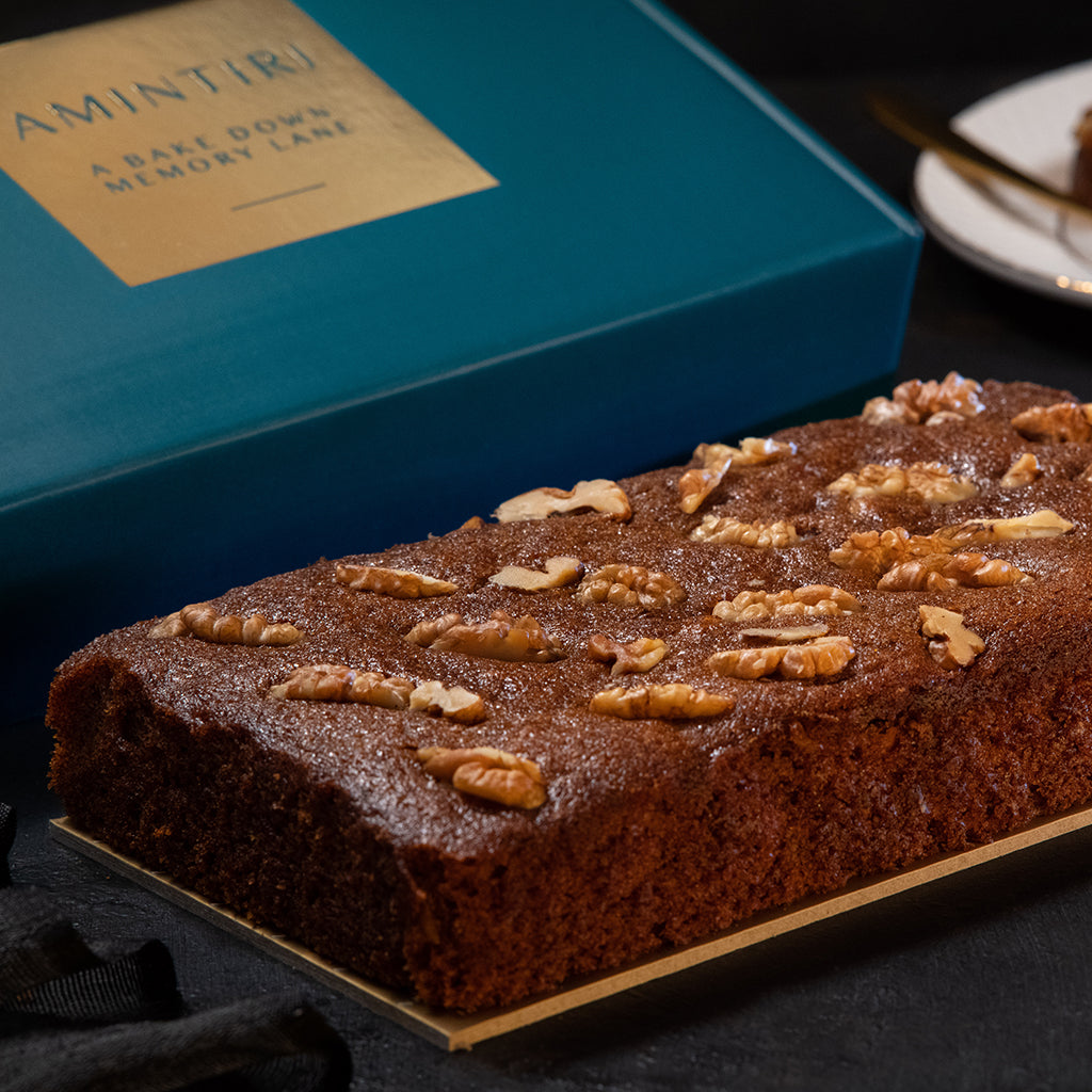 Date, Palm and Walnut Cake (Vegan) - Amintiri - Amintiri Bangalore