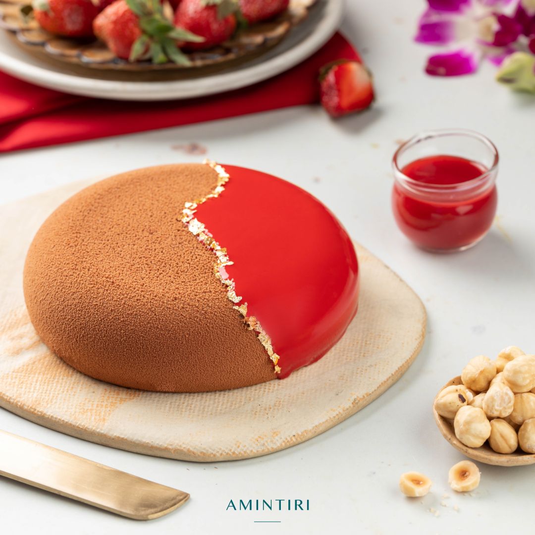 Nutella and Fresh Strawberry Entremet - Amintiri