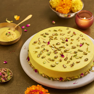 Saffron Rasmalai Cake (EGGLESS) - Amintiri - Amintiri Bangalore